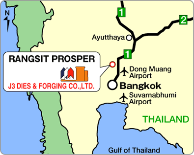 タイ周辺地図